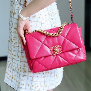 샤넬 CHANEL 19플랩백 26cm 스몰 숄더백 AS1162 B02875