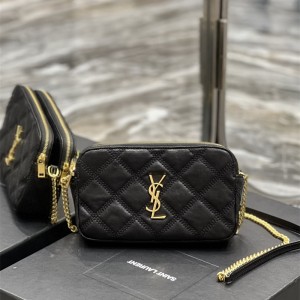 입생로랑 YSL 608941 여성 BECKY  베키 모노그램 금장로고 체인 크로스백 카메라백 