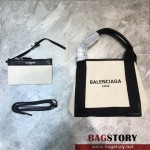 발렌시아가 BALENCIAGA 네이비 카바스 토트백 스몰 