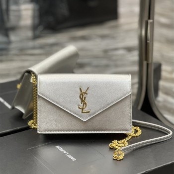 입생로랑 YSL 393953 모노그램 엔벨로프 체인 마틀라세 숄더백