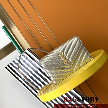 입생로랑 YSL 393953 모노그램 엔벨로프 체인 마틀라세 숄더백