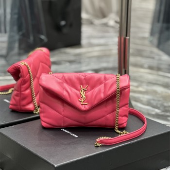 입생로랑 YSL 620333 23CM 모노그램 루루 푸퍼 숄더백