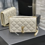 입생로랑 YSL 585031 22.5CM 퀼팅 모노그램 베키 BECKY 숄더백 