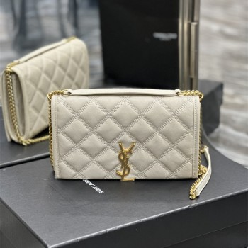 입생로랑 YSL 585031 22.5CM 퀼팅 모노그램 베키 BECKY 숄더백 