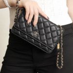 샤넬 CHANEL WOC 체인 크로스백 금장/은장