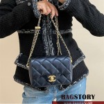 샤넬 CHANEL 램스킨 클래식백 19CM