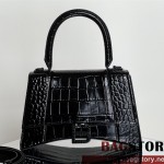 발렌시아가 BALENCIAGA 아워글레스 탑핸들백 미디움 23CM