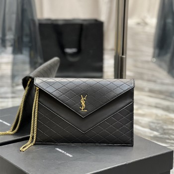 입생로랑 YSL 685596 더블 플랩 체인 파우치백 체인크로스백