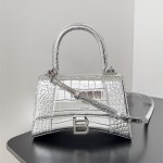 발렌시아가 BALENCIAGA 아워글레스 탑핸들백 미디움 23CM 