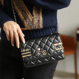 샤넬 CHANEL 19플랩 WOC크로스백