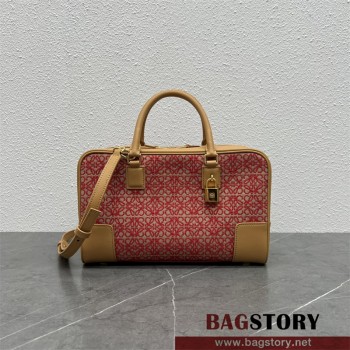 로에베 LOEWE 아마조나 레더 볼링 토트백 11009