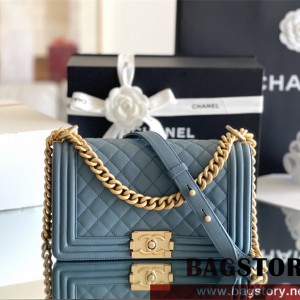 샤넬 CHANEL 캐비어 보이백 Leboy 25CM