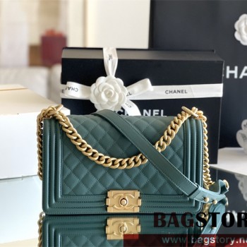 샤넬 CHANEL 캐비어 보이백 Leboy 25CM