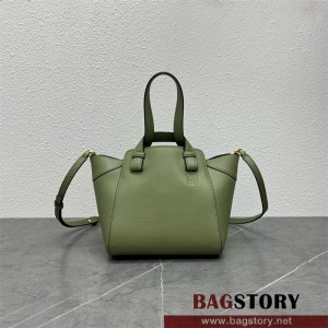 로에베 LOEWE 11049 해먹 스몰 레더 토트 백