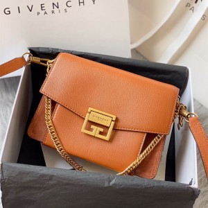 지방시 GIVENCHY 투톤 레더 숄더백