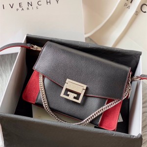 지방시 GIVENCHY 투톤 레더 숄더백