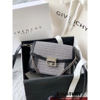 지방시 GIVENCHY 투톤 레더 숄더백