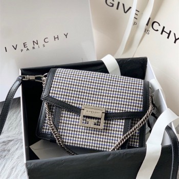 지방시 GIVENCHY 투톤 레더 숄더백