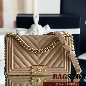 샤넬 CHANEL 캐비어 보이백 Leboy 25CM