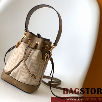 펜디 FENDI 몬트레조 미니 버킷백 18CM