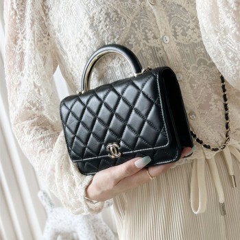 샤넬 CHANEL 탑핸들 WOC 크로스백 AP2844