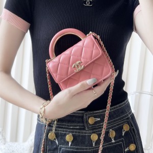 샤넬 CHANEL 탑핸들 베니티 케이스백