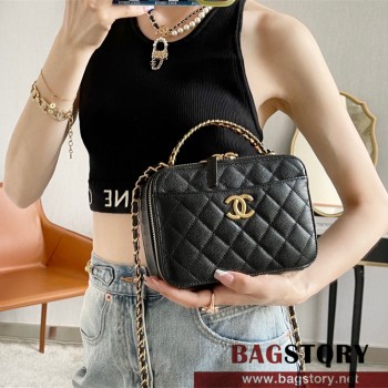 샤넬 CHANEL 코스메틱 케이스 미디움