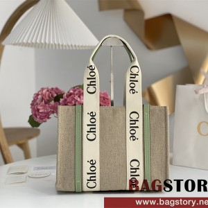 끌로에 Chloe 37cm 우디 토트백 미디움