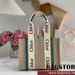 끌로에 Chloe 37cm 우디 토트백 미디움