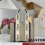 끌로에 Chloe 37cm 우디 토트백 미디움