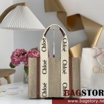 끌로에 Chloe 37cm 우디 토트백 미디움