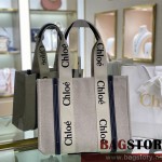 끌로에 Chloe 37cm 우디 토트백 미디움