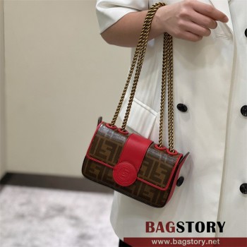 펜디 FENDI 더블F 체인숄더백