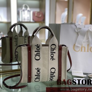 끌로에 Chloe 26cm 우디 스트랩 토트백 스몰