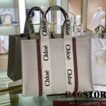 끌로에 Chloe 45cm 우디 토트백 라지