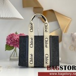 끌로에 Chloe 37cm 우디 토트백 미디움