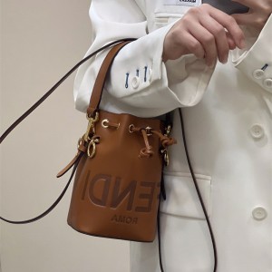 펜디 FENDI 몬트레조 미니 버킷백 18CM