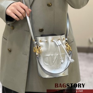 펜디 FENDI 몬트레조 미니 버킷백 18CM