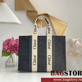 끌로에 Chloe 45cm 우디 토트백 라지