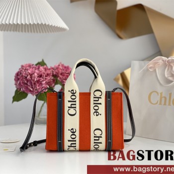끌로에 Chloe 26cm 우디 스트랩  토트백 스몰 