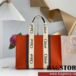 끌로에 Chloe 45cm 우디 토트백 라지