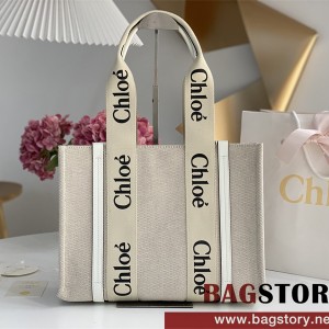 끌로에 Chloe 37cm 우디 토트백 미디움