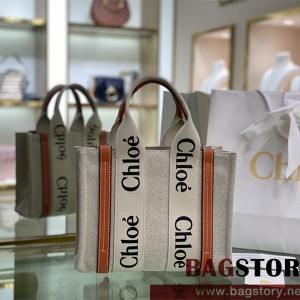 끌로에 Chloe 26cm 우디 토트백 스몰