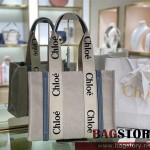 끌로에 Chloe 37cm 우디 토트백 미디움