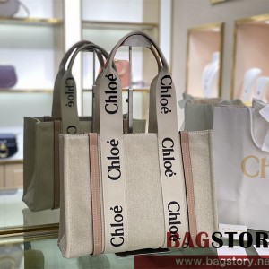 끌로에 Chloe 37cm 우디 토트백 미디움