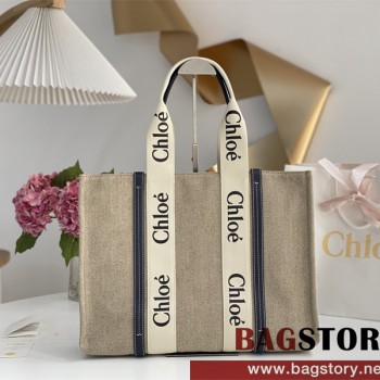 끌로에 Chloe  45cm  우디 토트백 라지