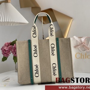 끌로에 Chloe  45cm  우디 토트백 라지
