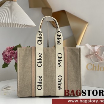 끌로에 Chloe  45cm  우디 토트백 라지