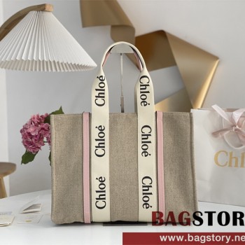 끌로에 Chloe  45cm  우디 토트백 라지