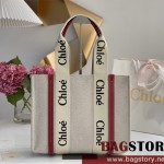 끌로에 Chloe 37cm 우디 토트백 미디움